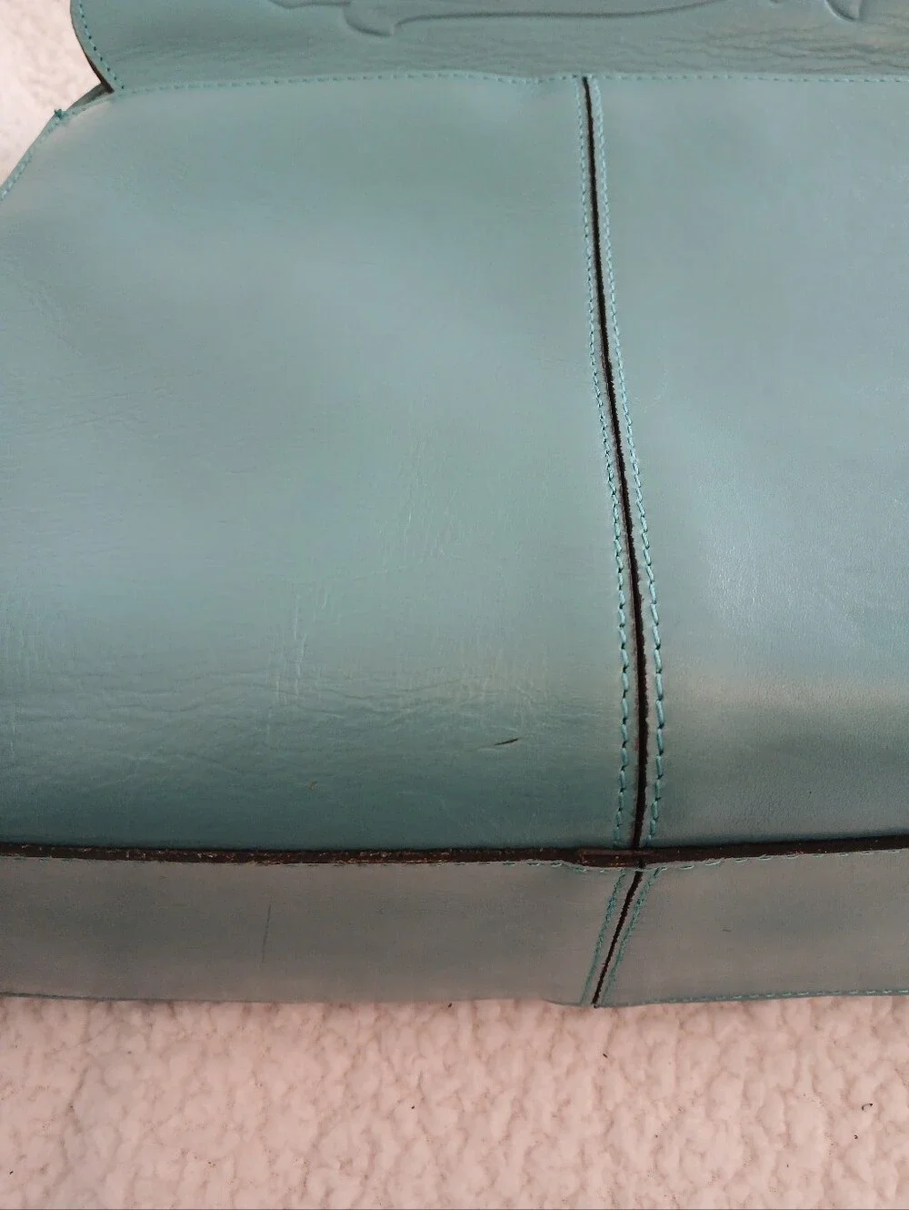 Patricia Nash Brailes Top Handle In Blue Grass